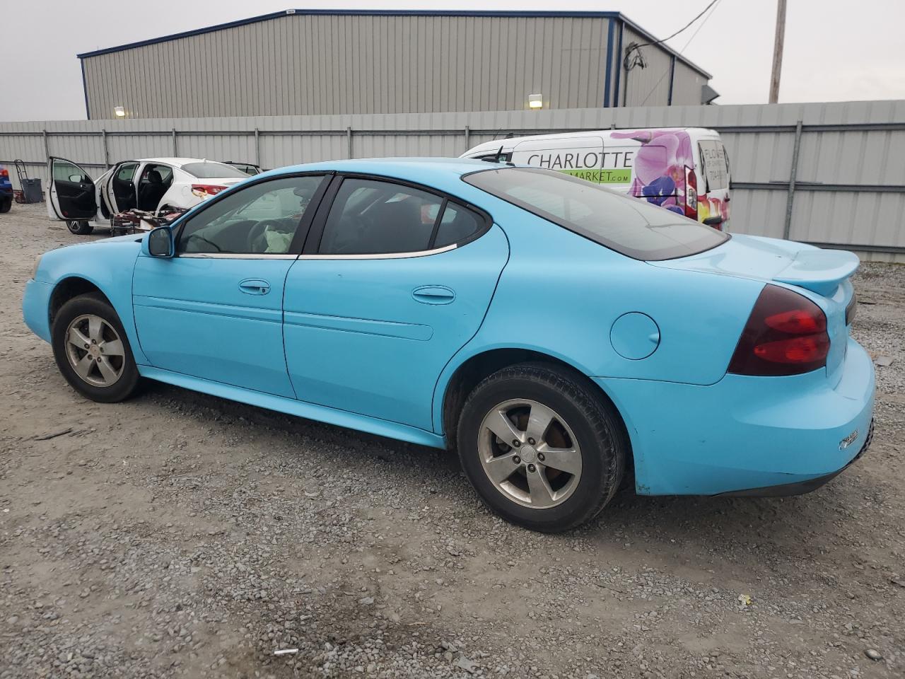 2007 Pontiac Grand Prix VIN 2G2WP552471136891 Copart auction photo, front end / side damage thumbnail 2