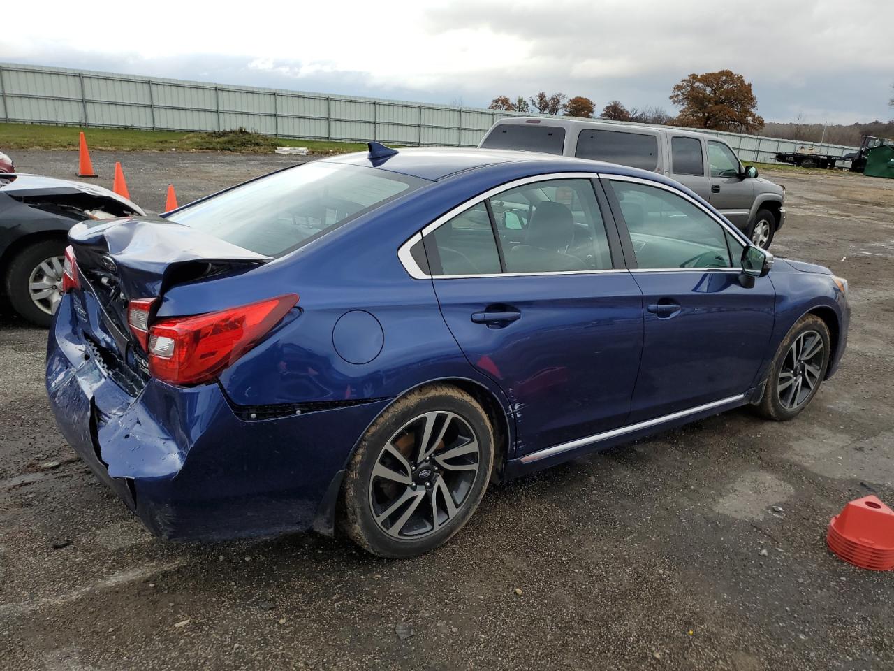 2017 Subaru Legacy VIN 4S3BNAS63H3002210 Copart auction photo, rear end damage thumbnail 3
