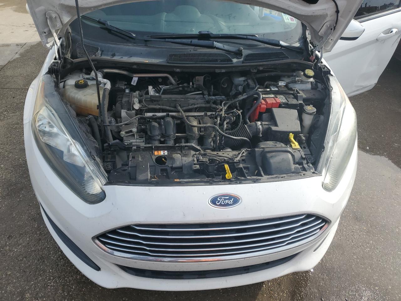 2019 Ford Fiesta VIN 3FADP4BJ7KM142958 Copart auction photo, side / rear end damage thumbnail 11