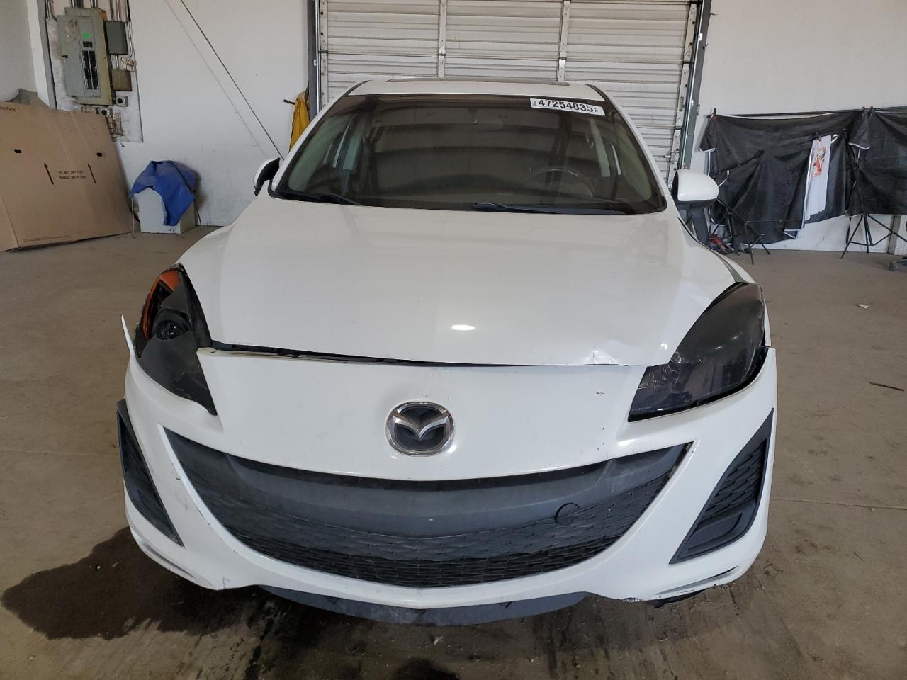 2010 Mazda 3 VIN JM1BL1SF5A1243922 Copart auction photo, front end / rear end damage thumbnail 5