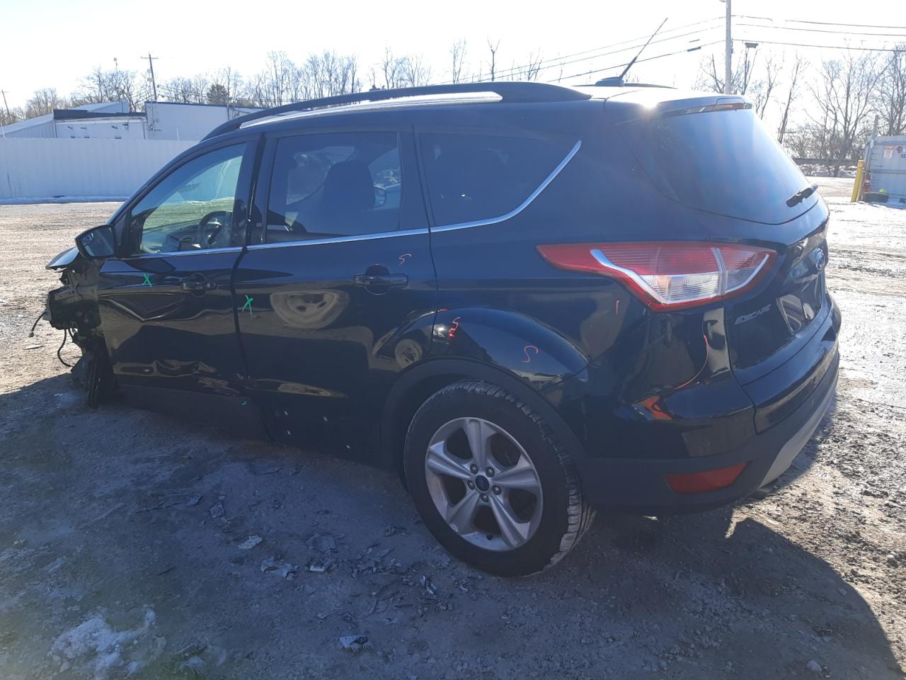 2016 Ford Escape VIN 1FMCU0GX9GUA65111 Copart auction photo, front end / side damage thumbnail 2