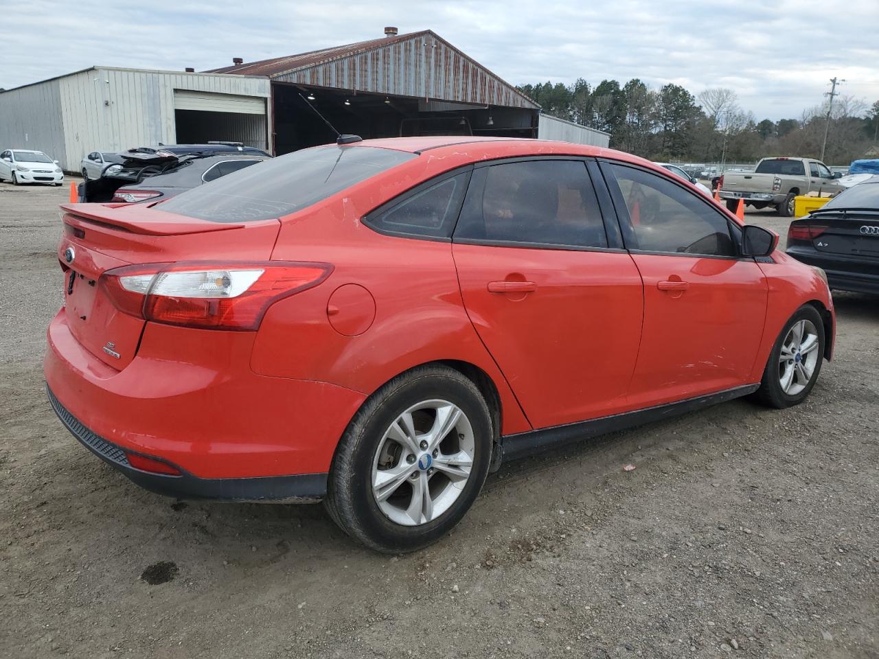 2012 Ford Focus VIN 1FAHP3F21CL365692 Copart auction photo, undercarriage damage thumbnail 3