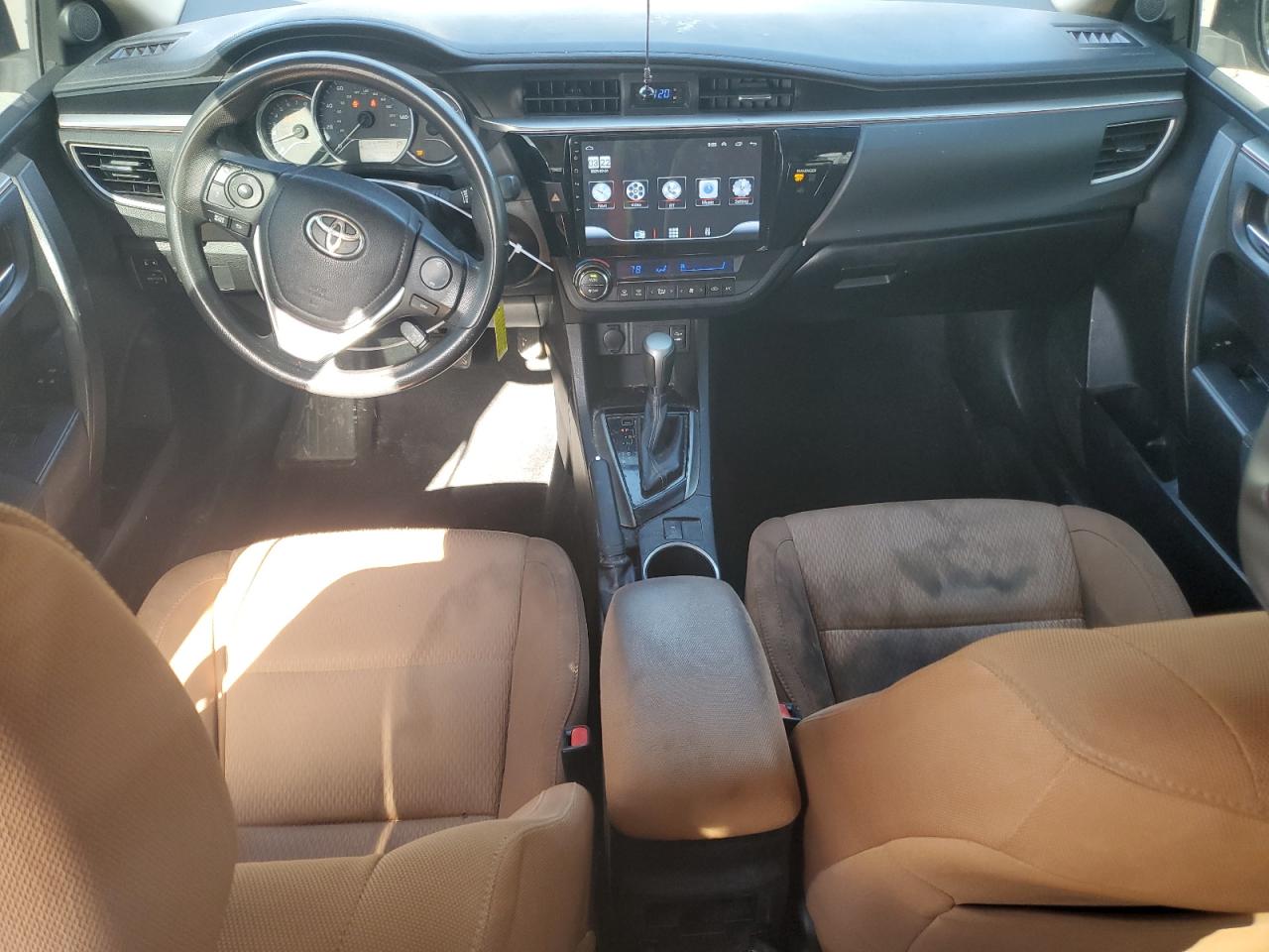 2014 Toyota Corolla VIN 5YFBURHE4EP019083 Copart auction photo, front end / minor dent/scratches damage thumbnail 8