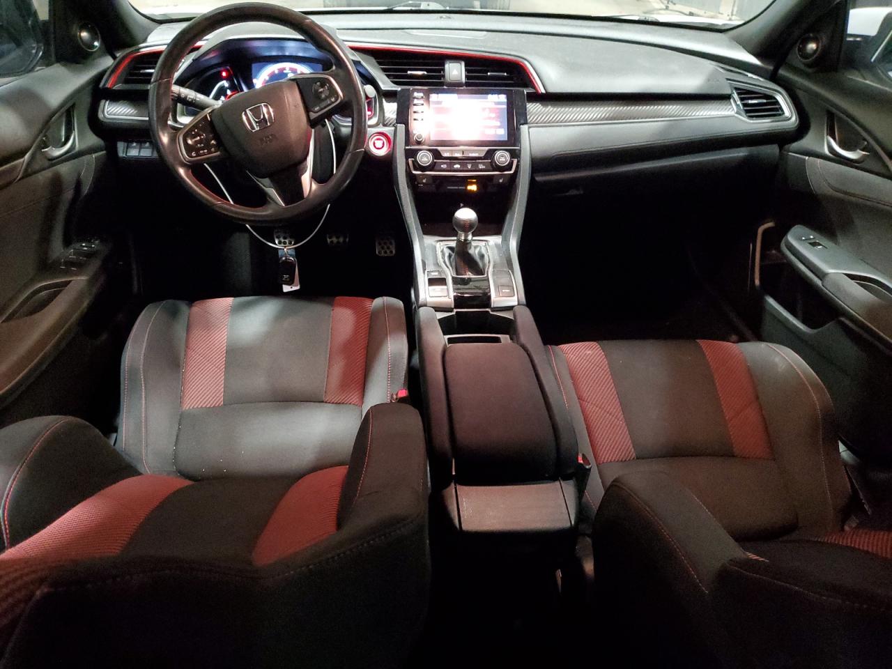2020 Honda Civic VIN 2HGFC1E55LH700626 Copart auction photo, rear end damage thumbnail 8