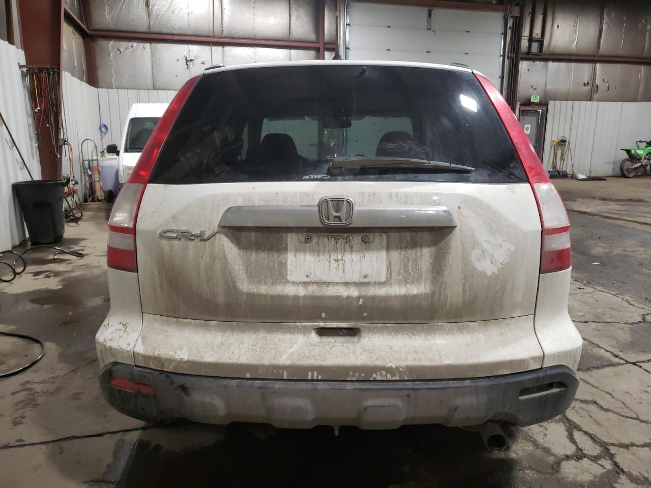 2007 Honda CR-V VIN JHLRE48507C091945 Copart auction photo, front end / all over damage thumbnail 6
