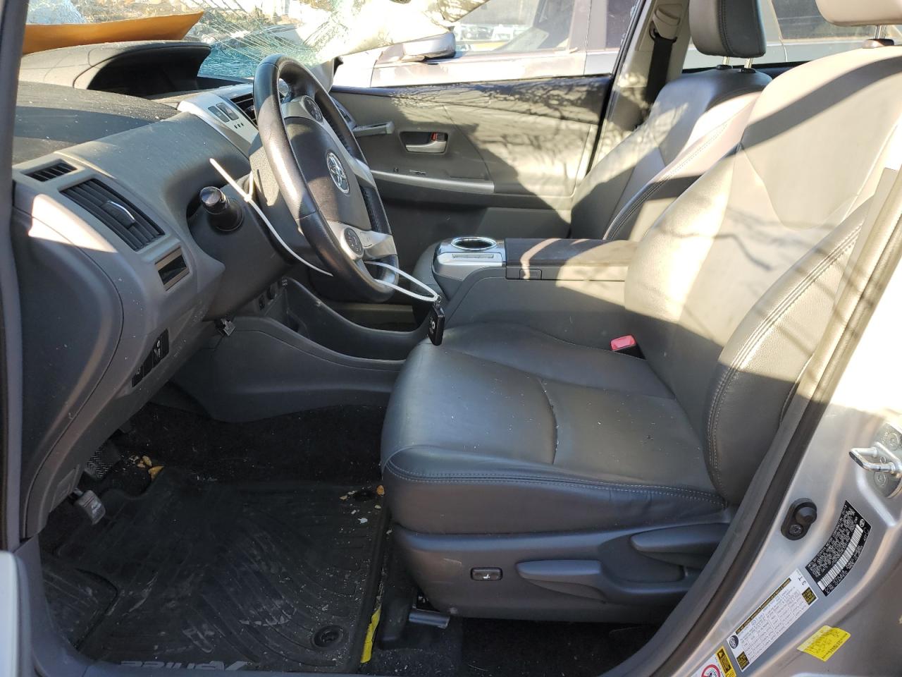 2014 Toyota Prius VIN JTDZN3EU0E3341992 Copart auction photo, all over damage thumbnail 7