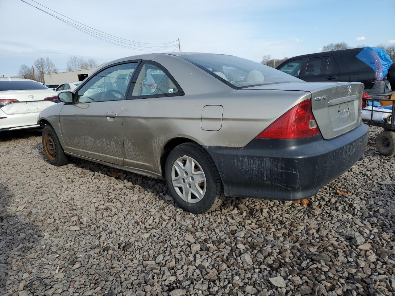 2003 Honda Civic VIN 1HGEM22503L078216 Copart auction photo, front end / side damage thumbnail 2