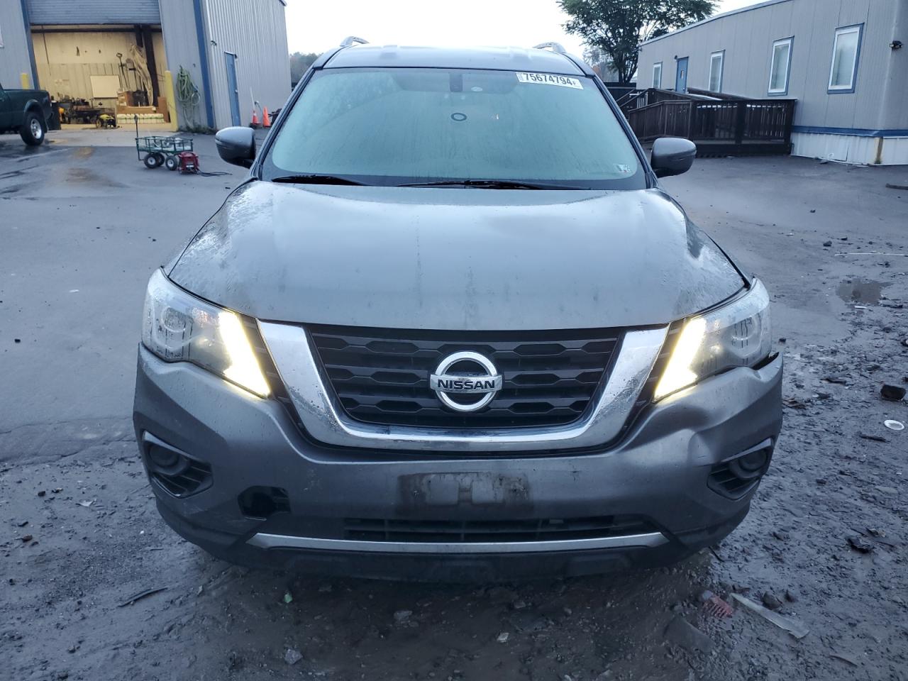 2019 Nissan Pathfinder VIN 5N1DR2MMXKC617788 Copart auction photo, front end / minor dent/scratches damage thumbnail 5