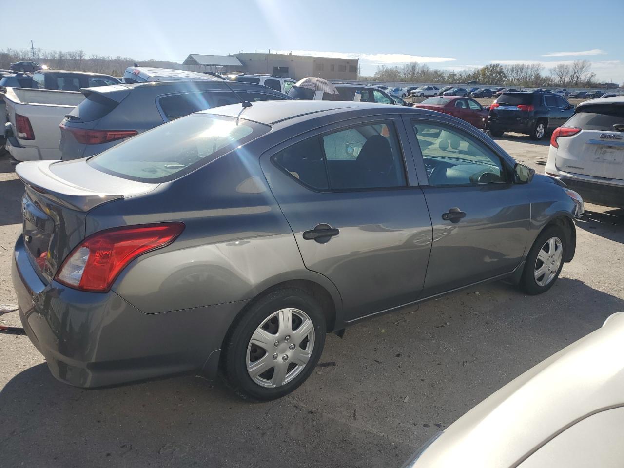 2018 Nissan Versa VIN 3N1CN7AP7JL819825 Copart auction photo, front end damage thumbnail 3