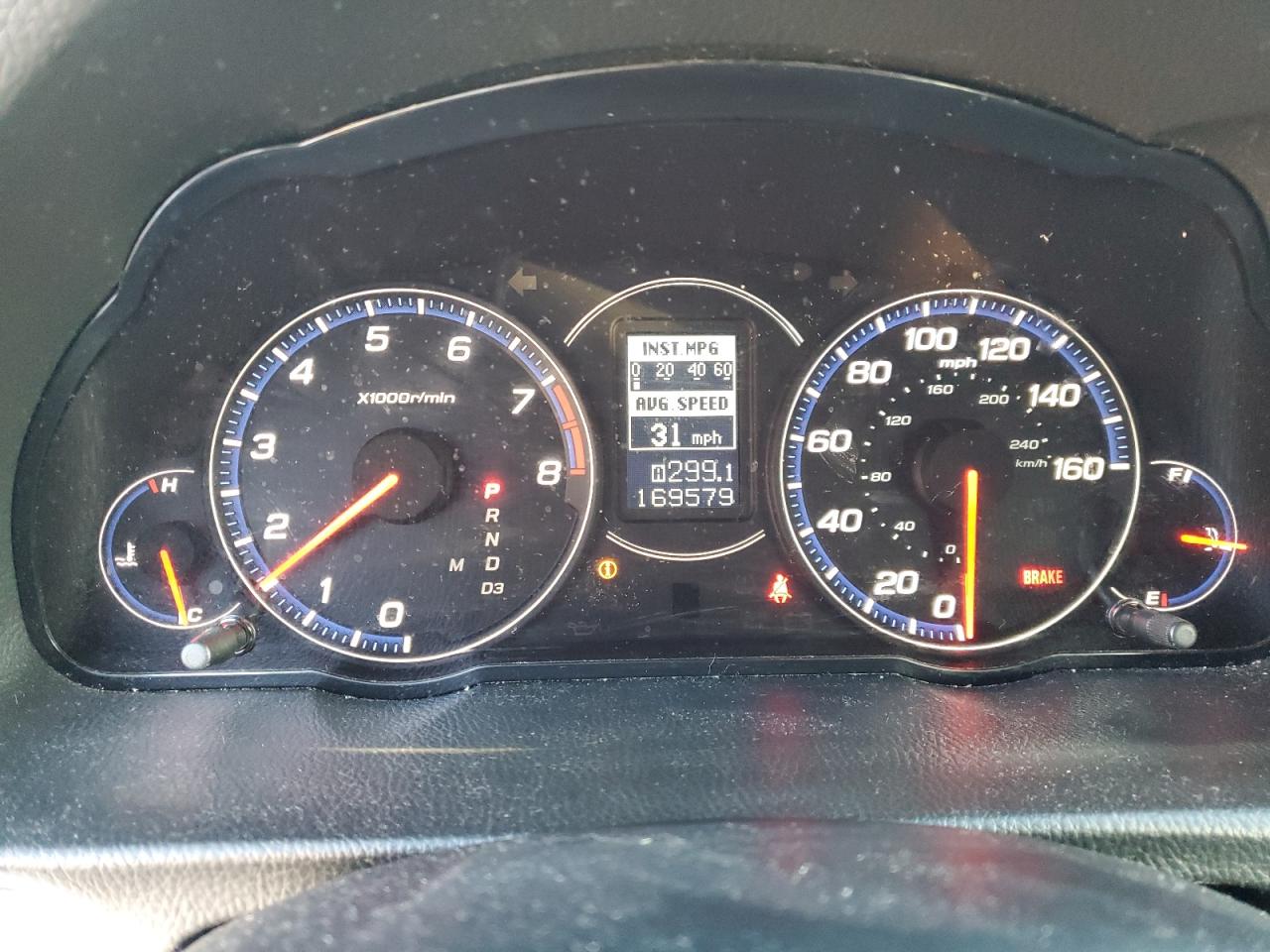 2007 Acura TSX VIN JH4CL96977C022065 Copart auction photo, front end / side damage thumbnail 9