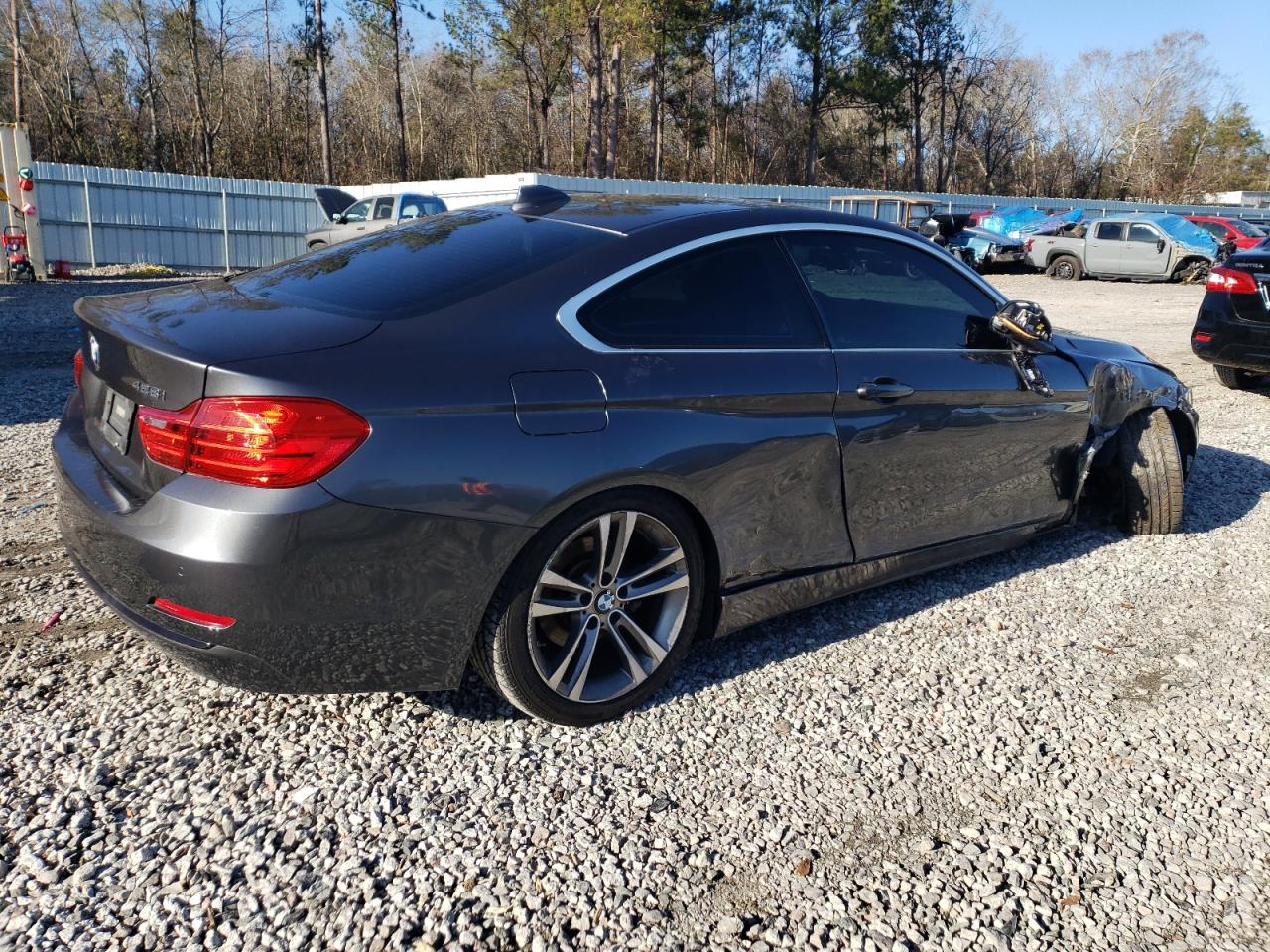 2016 BMW 4er VIN WBA3N7C5XGK227951 Copart auction photo, all over damage thumbnail 3