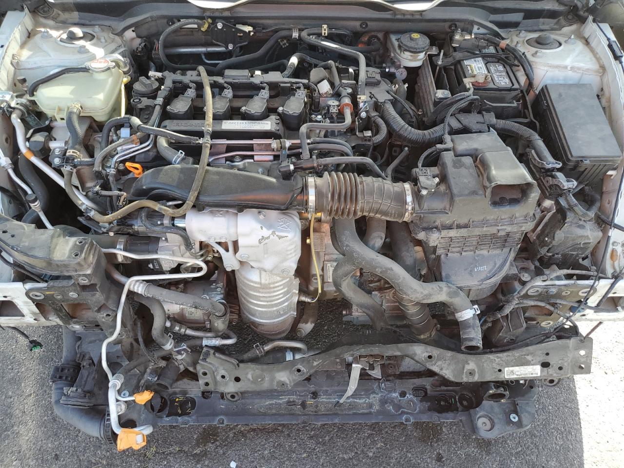 2016 Honda Civic VIN 2HGFC1F33GH631860 Copart auction photo, front end damage thumbnail 11