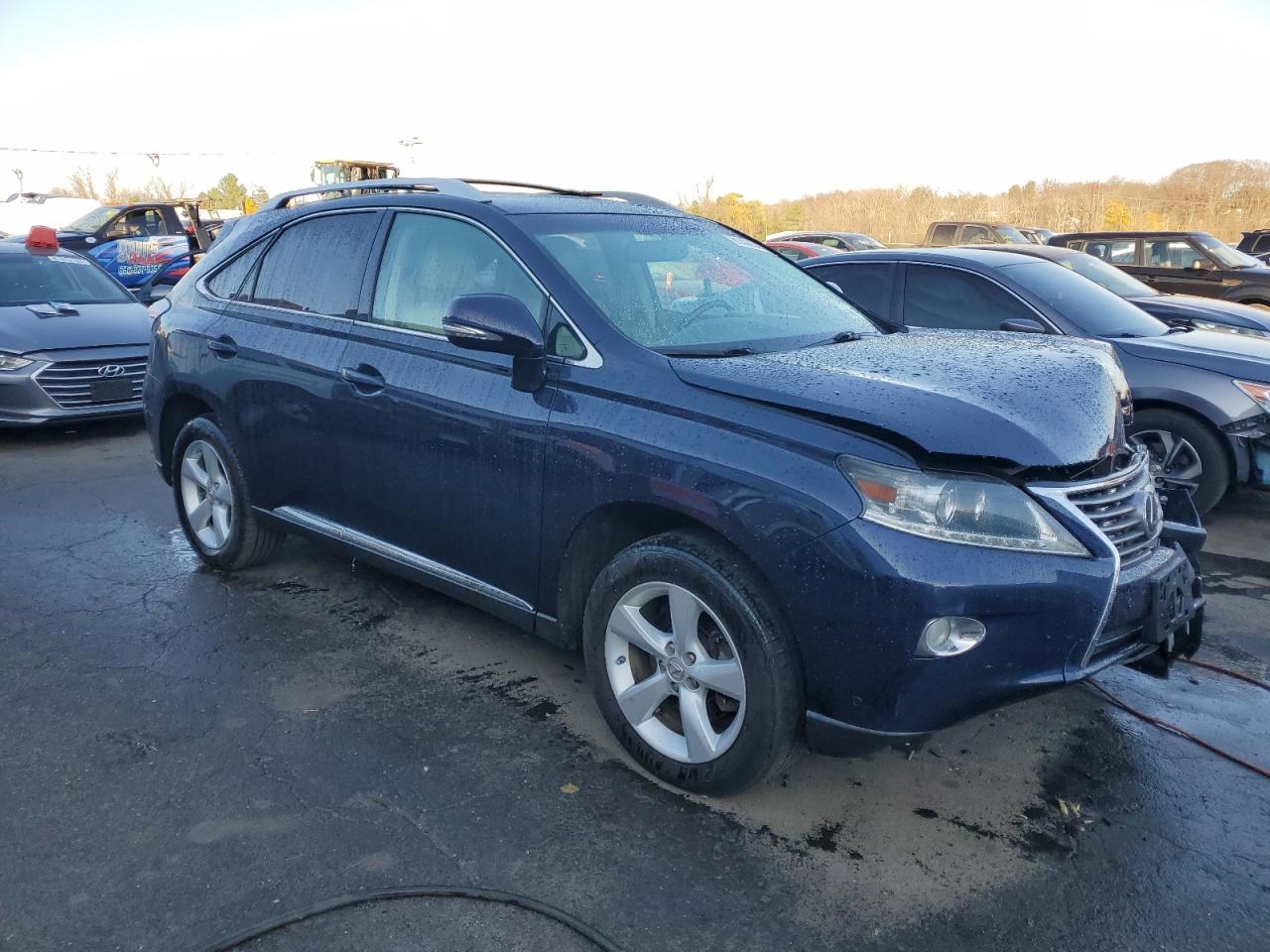 2015 Lexus RX VIN 2T2BK1BA8FC268125 Copart auction photo, front end damage thumbnail 4