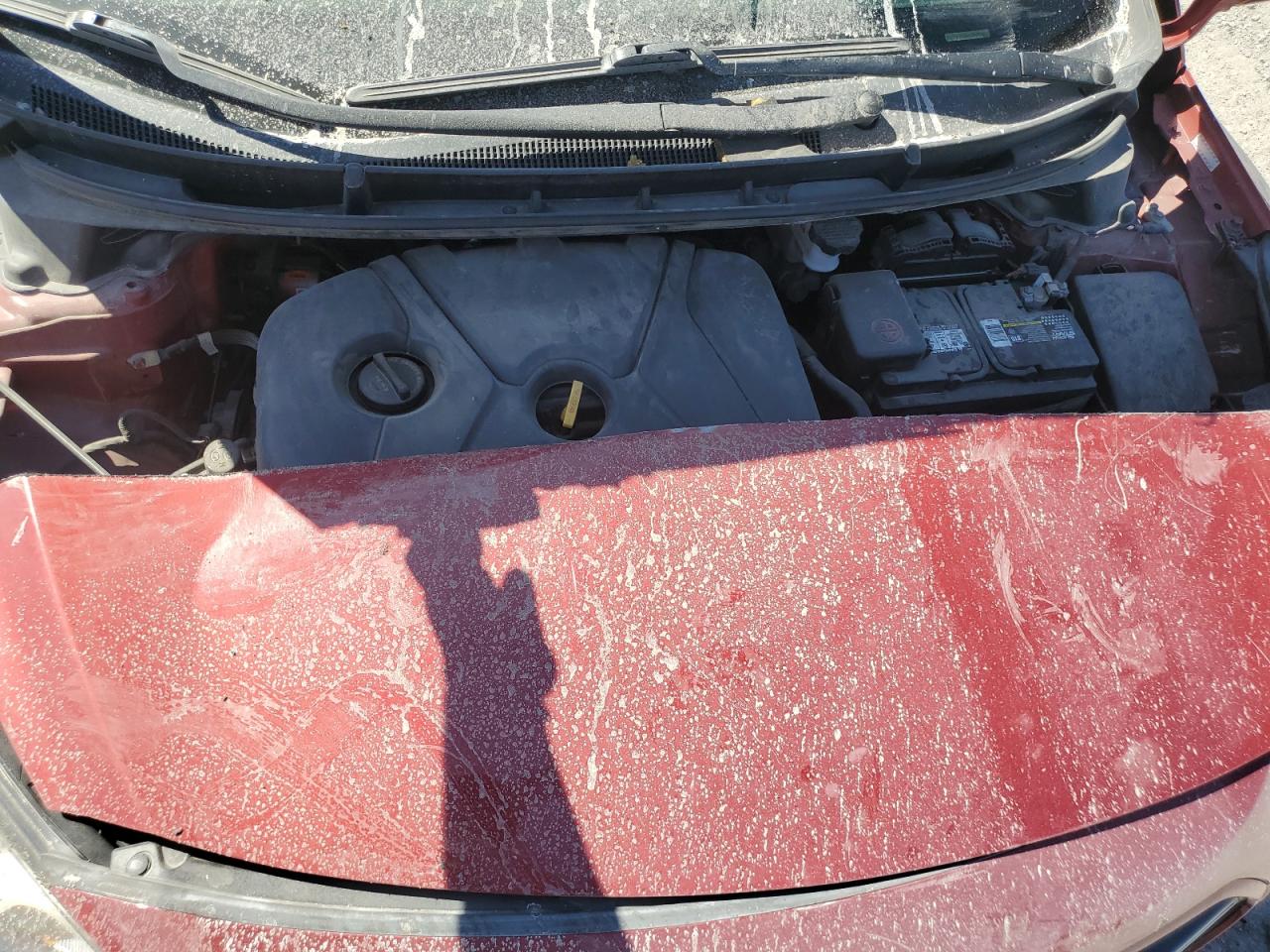 2017 Hyundai Elantra VIN KMHD35LH2HU380899 Copart auction photo, burn - interior damage thumbnail 12