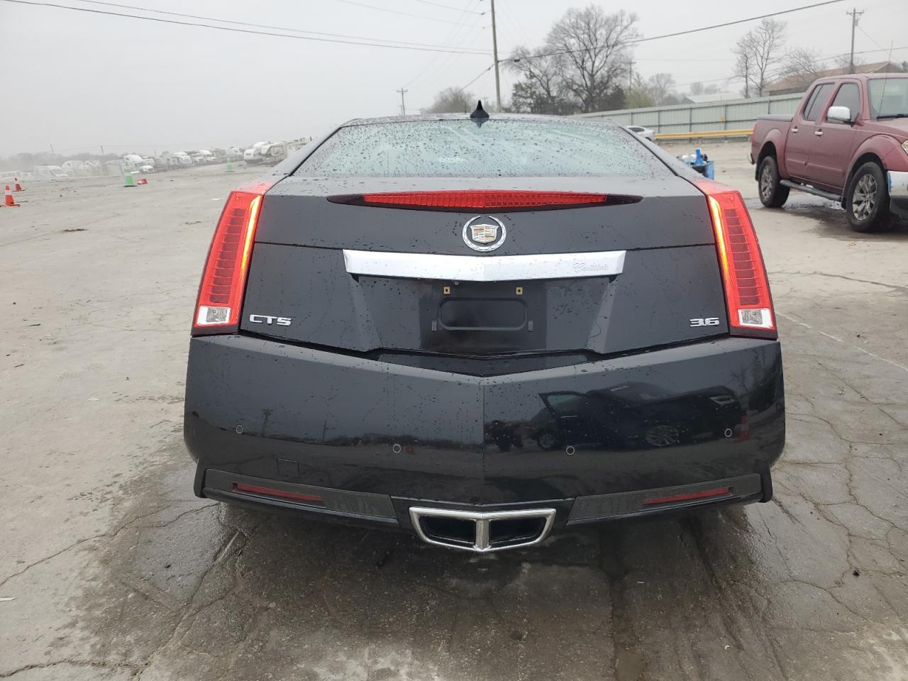 2013 Cadillac CTS VIN 1G6DJ1E34D0151584 Copart auction photo, front end / side damage thumbnail 6