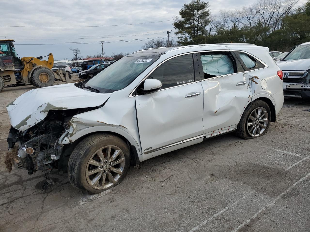 2016 KIA Sorento VIN 5XYPKDA54GG081485