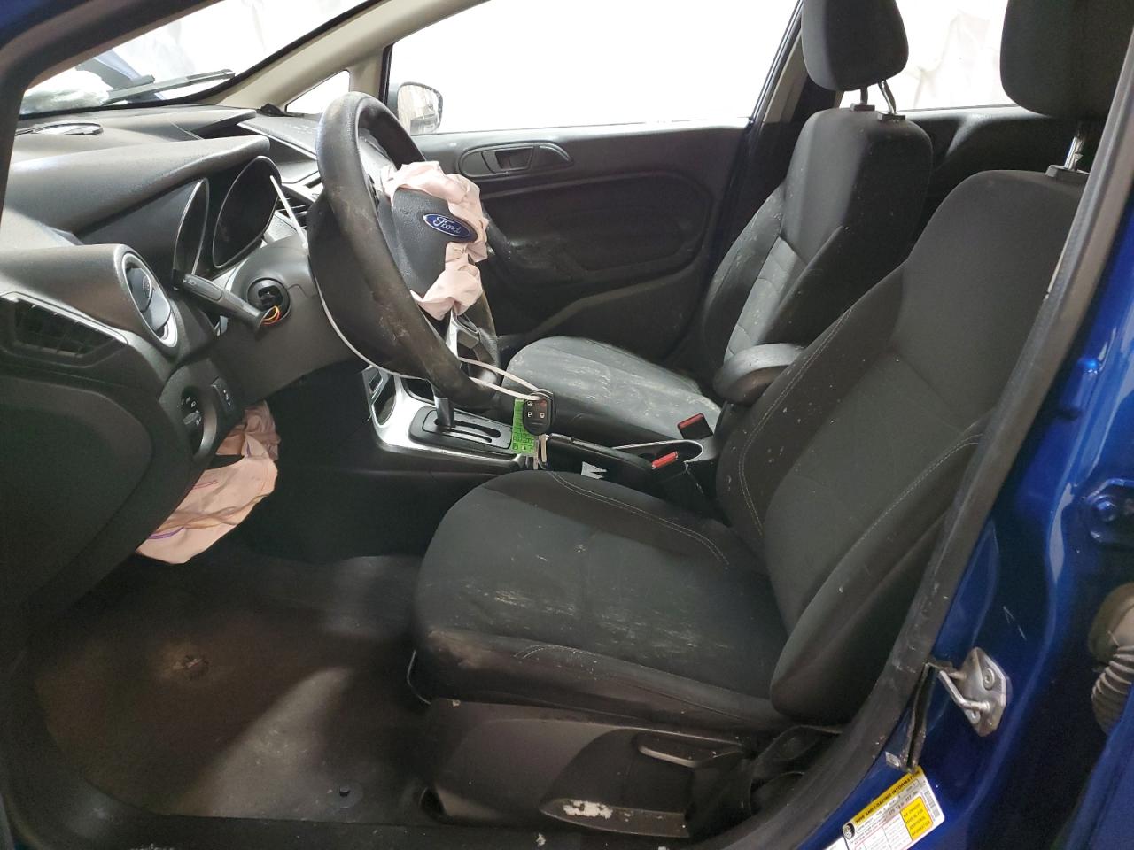 2019 Ford Fiesta VIN 3FADP4EJ0KM110428 Copart auction photo, front end damage thumbnail 7