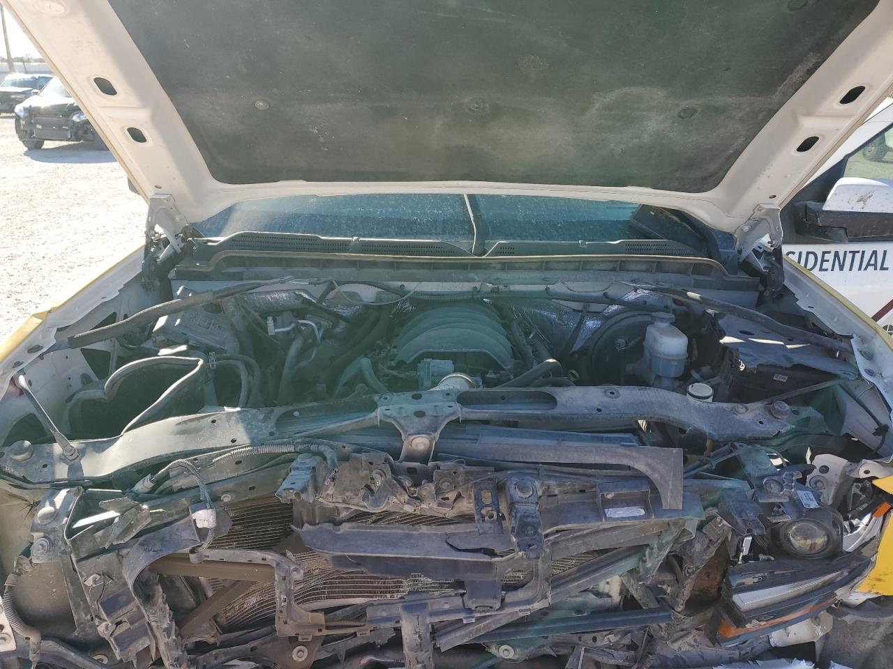 2017 Chevrolet Silverado VIN 3GCUKREC5HG416295 Copart auction photo, front end / side damage thumbnail 12