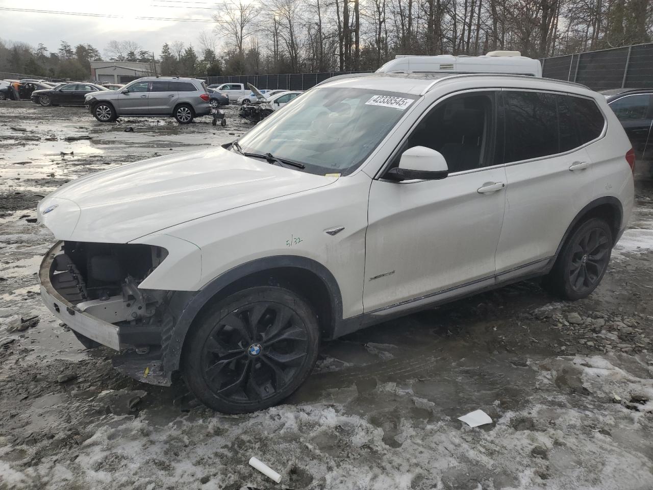 2017 BMW X3 VIN 5UXWX9C55H0T03318
