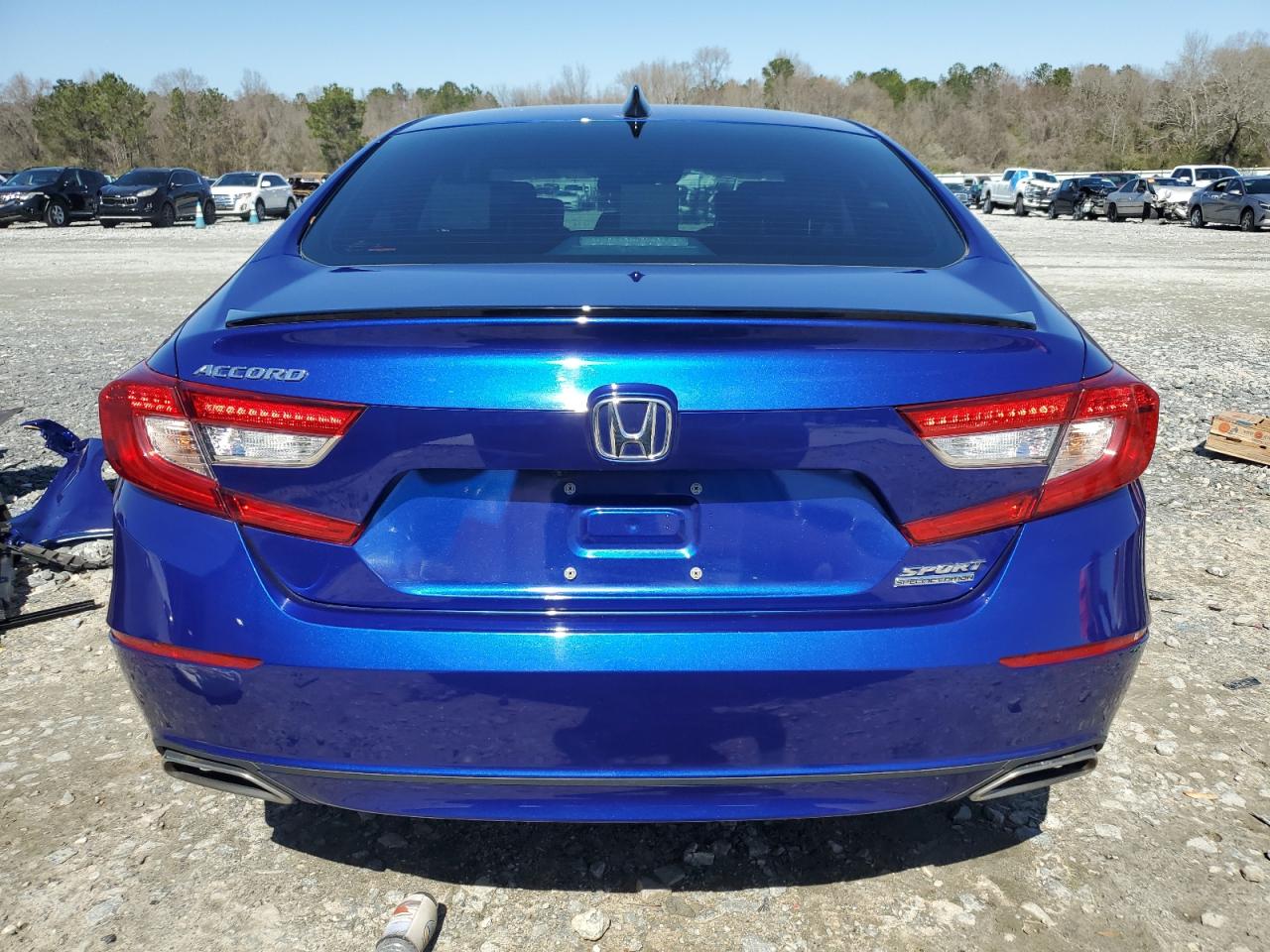 2022 Honda Accord VIN 1HGCV1F40NA112492 Copart auction photo, front end damage thumbnail 6