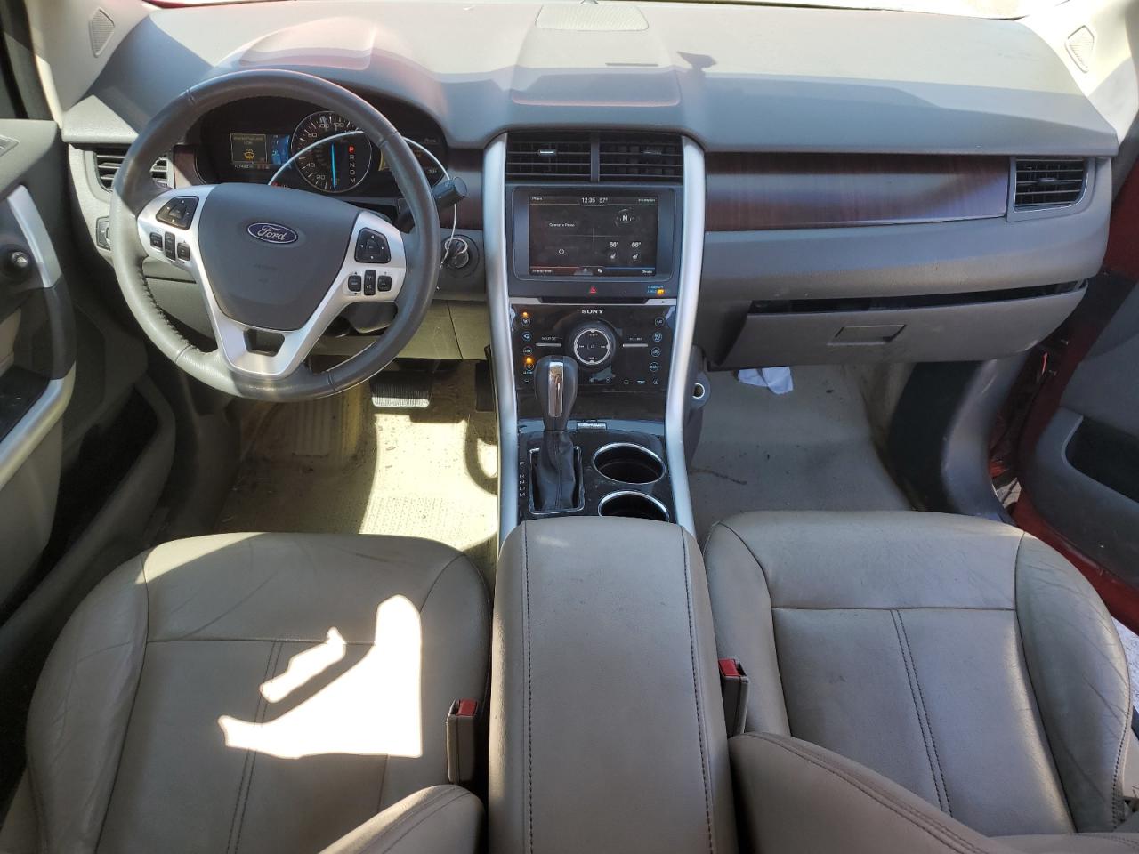 2012 Ford Edge VIN 2FMDK3KCXCBA21909 Copart auction photo, front end / side damage thumbnail 8