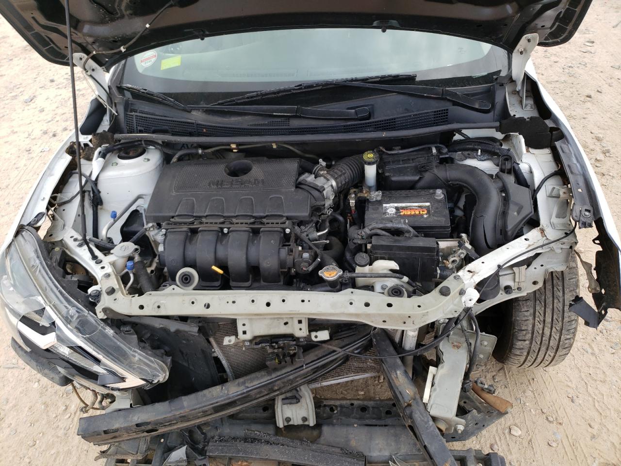 2017 Nissan Sentra VIN 3N1AB7AP4HY356099 Copart auction photo, front end / rear end damage thumbnail 11