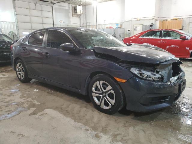 2017 Honda Civic VIN 19XFC2F57HE024640 Copart auction photo, front end / side damage thumbnail 4
