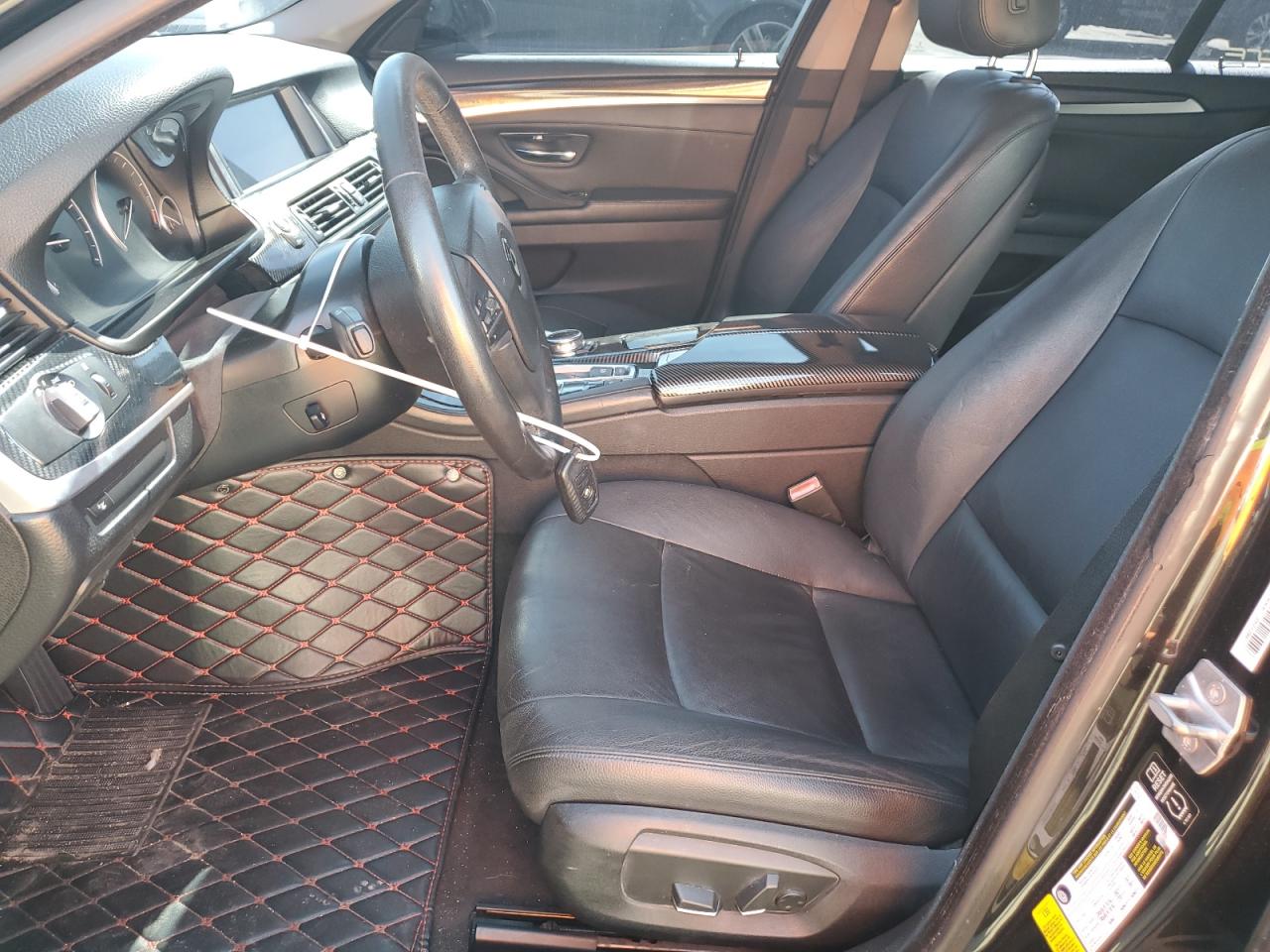 2014 BMW 5er VIN WBA5B1C51ED481659 Copart auction photo, all over / undercarriage damage thumbnail 7