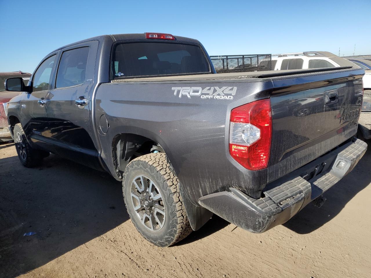 2019 Toyota Tundra VIN 5TFHY5F15KX844098 Copart auction photo, rear end damage thumbnail 2