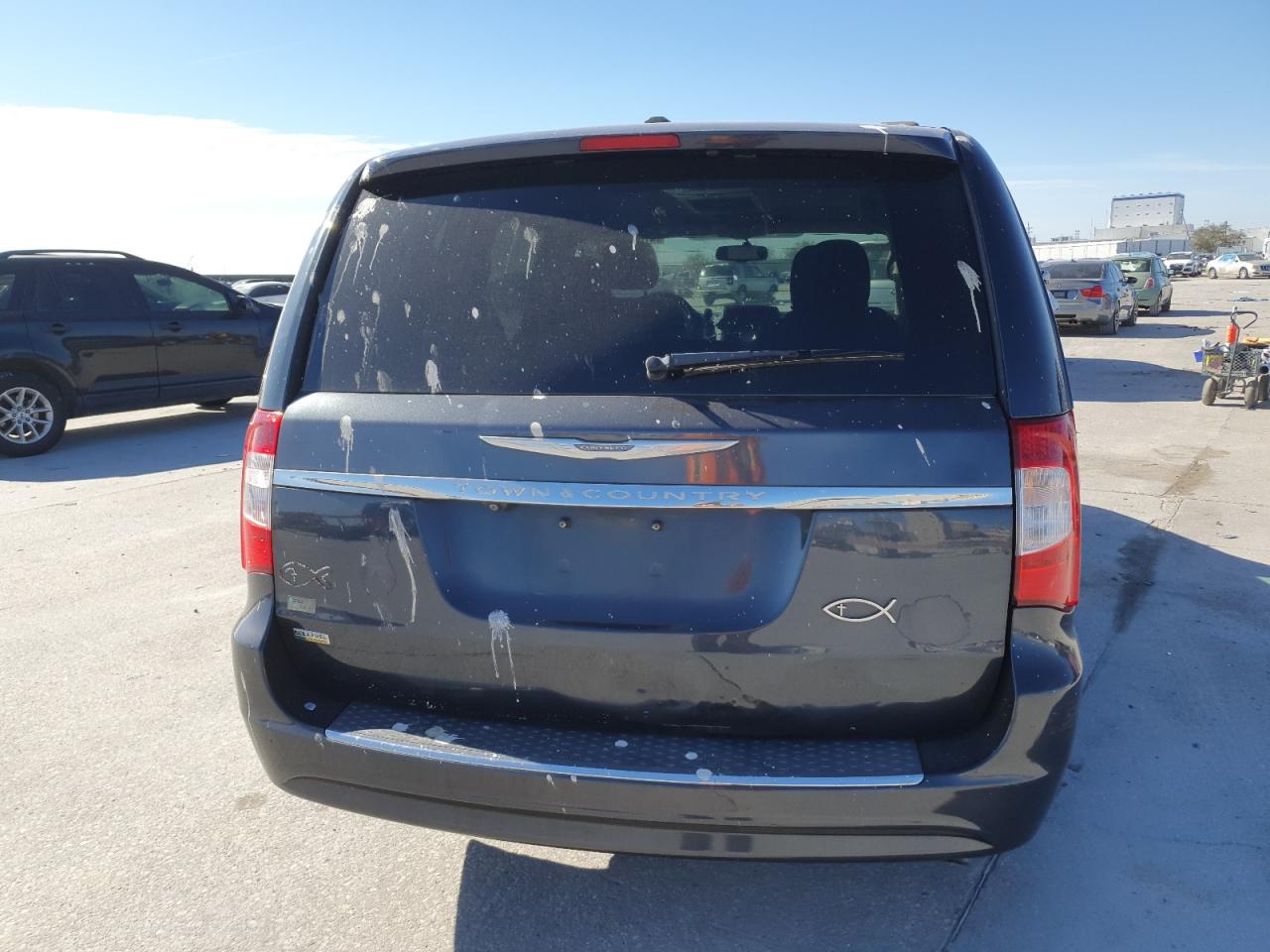 2014 Chrysler Town & Country VIN 2C4RC1BGXER397843 Copart auction photo, damage history / mechanical damage thumbnail 6