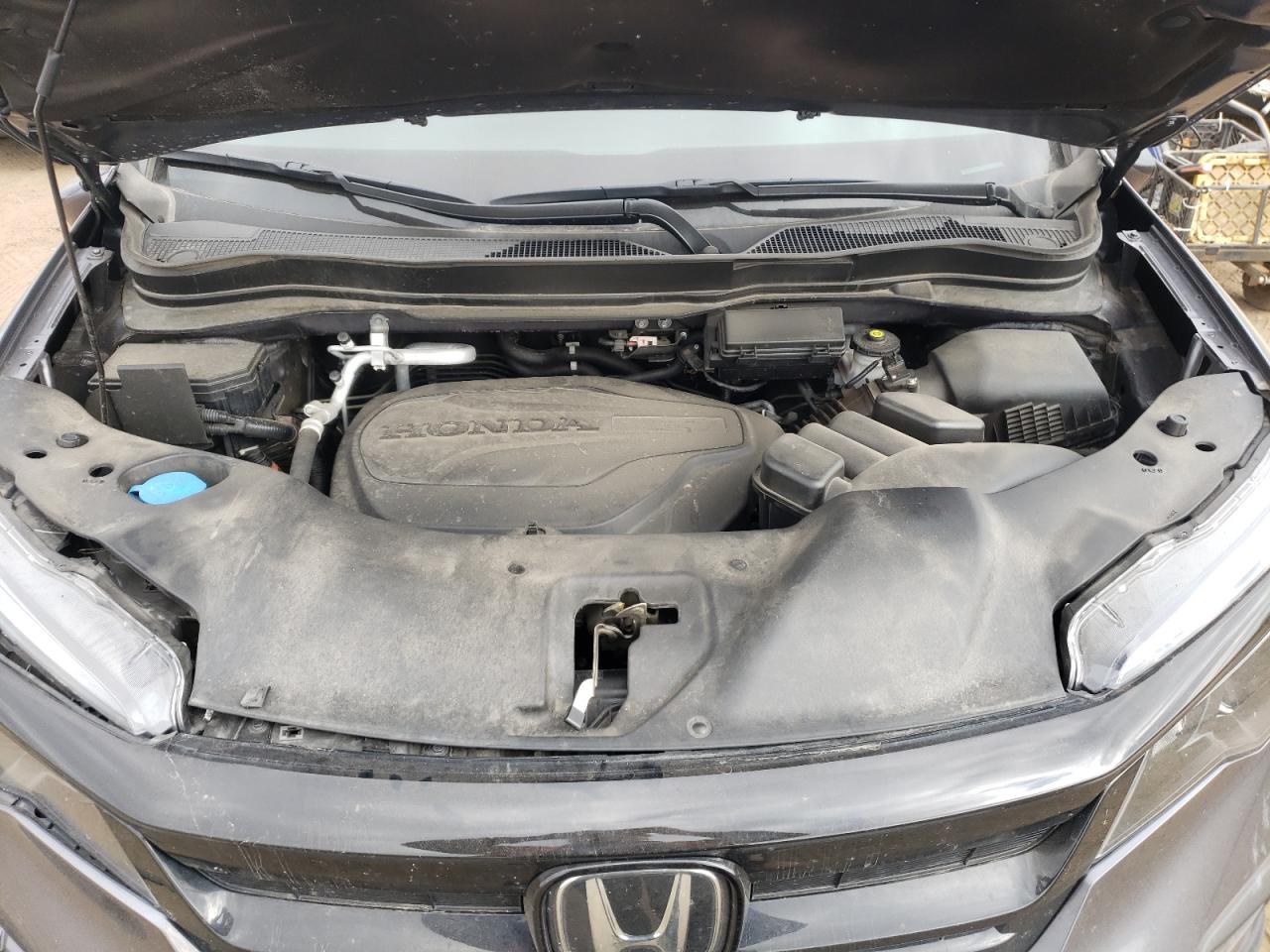 2022 Honda Pilot VIN 5FNYF6H22NB004490 Copart auction photo, side damage thumbnail 12