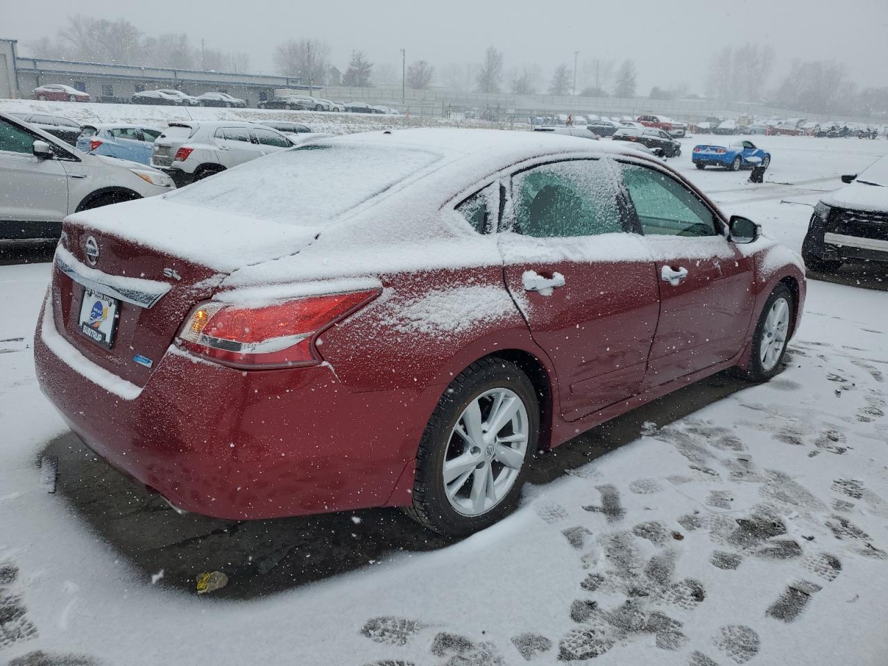 2013 Nissan Altima VIN 1N4AL3AP1DC917418 Copart auction photo, side damage thumbnail 3