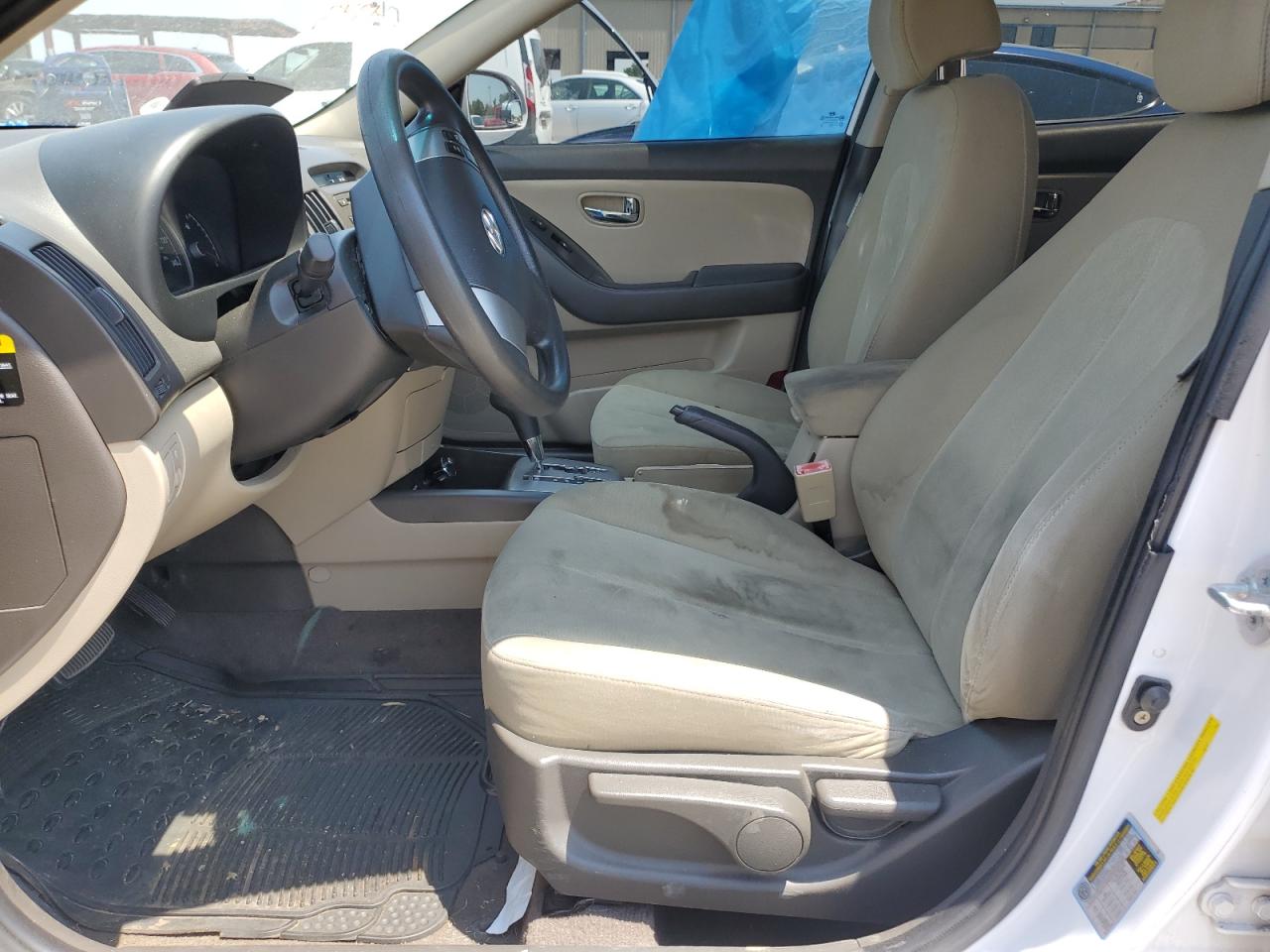 2010 Hyundai Elantra VIN KMHDU4AD5AU114242 Copart auction photo, all over damage thumbnail 7