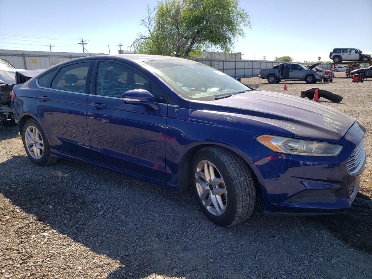 2013 Ford Fusion VIN 3FA6P0HR0DR275551 Copart auction photo, rear end / minor dent/scratches damage thumbnail 4
