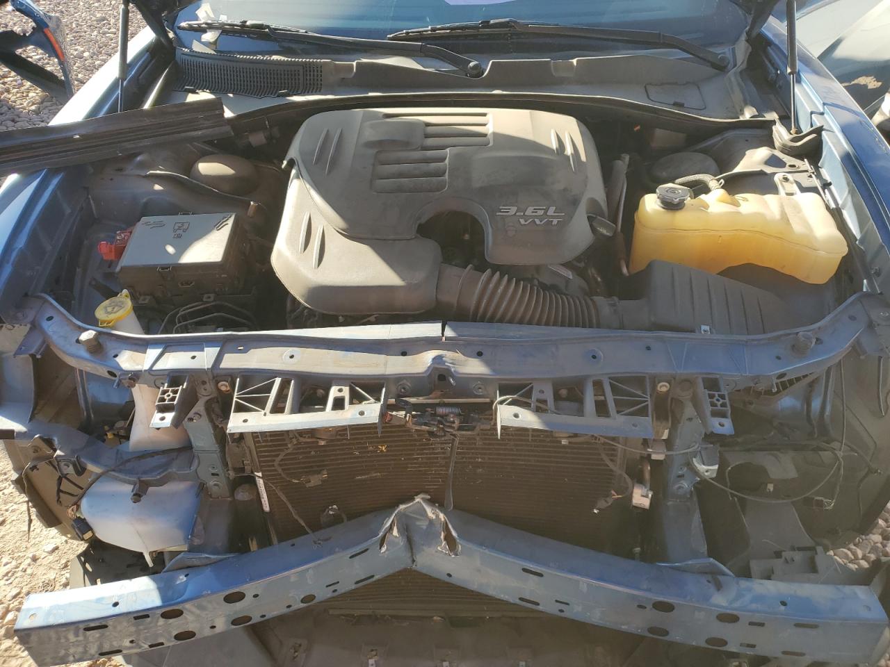 2021 Dodge Charger VIN 2C3CDXBG3MH652816 Copart auction photo, front end / rear end damage thumbnail 11