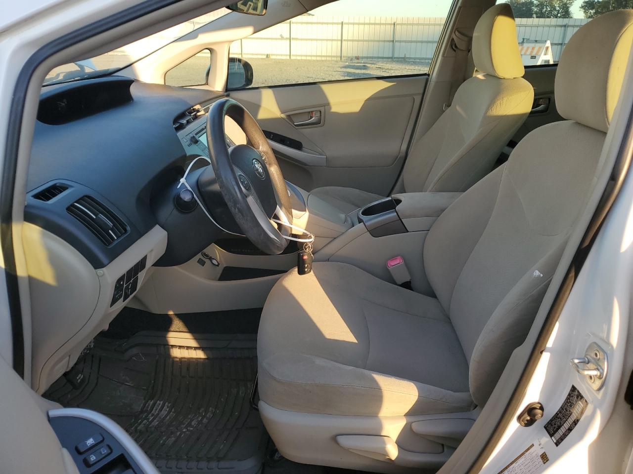 2013 Toyota Prius VIN JTDKN3DU8D5608334 Copart auction photo, side damage thumbnail 7
