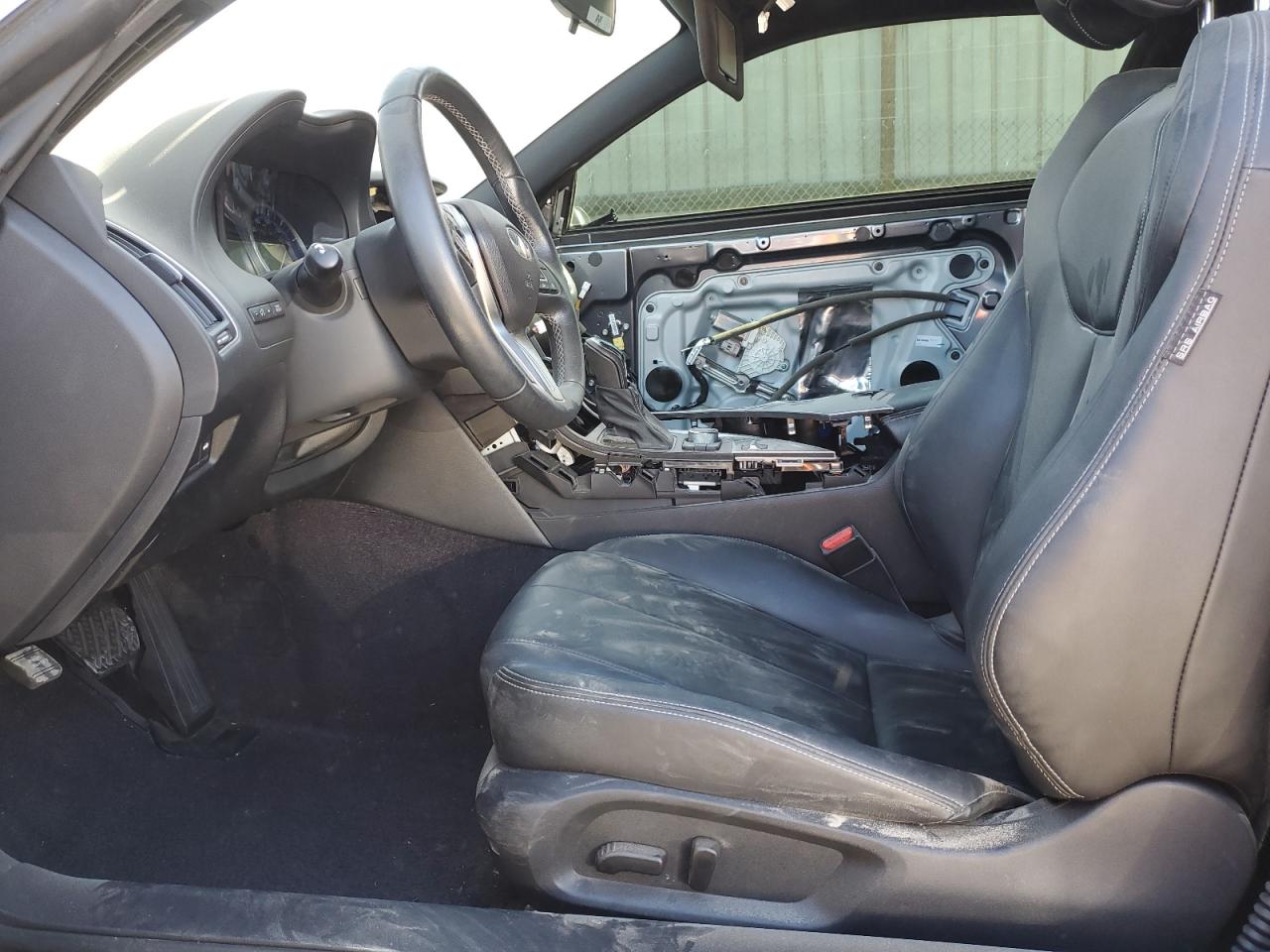 2019 Infiniti Q60 VIN JN1EV7EK8KM230880 Copart auction photo, stripped damage thumbnail 7