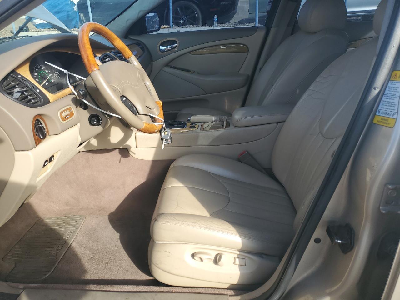 2001 Jaguar S-Type VIN SAJDA01N61FL97643 Copart auction photo, side damage thumbnail 7