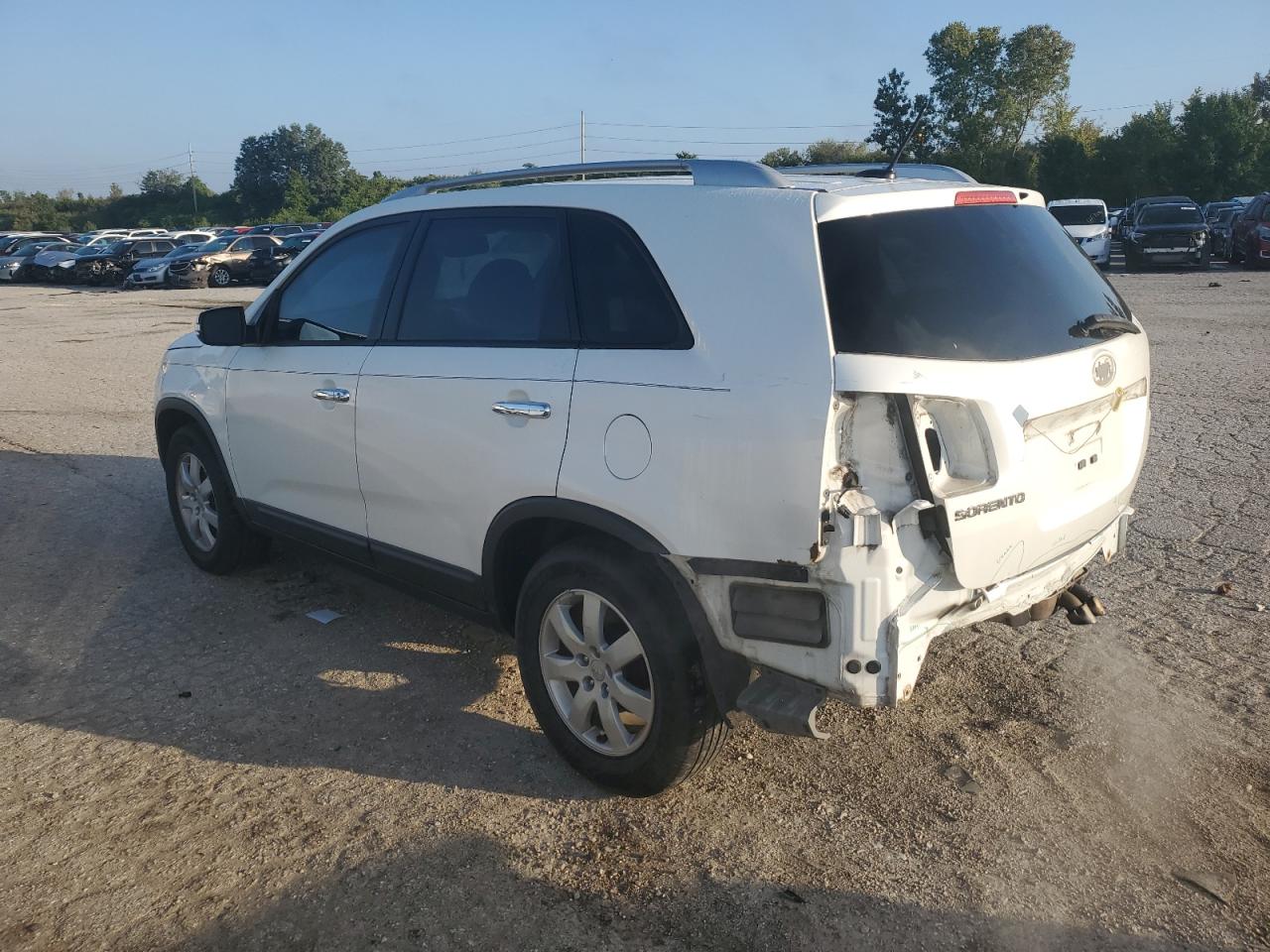 2012 KIA Sorento VIN 5XYKT4A64CG240385 Copart auction photo, rear end / front end damage thumbnail 2