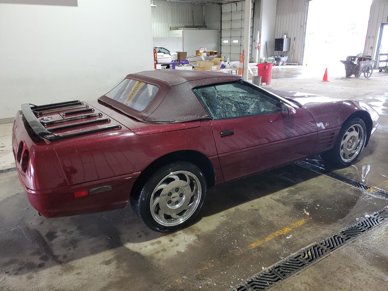 1993 Chevrolet Corvette VIN 1G1YY33P2P5112648 Copart auction photo, normal wear damage thumbnail 3