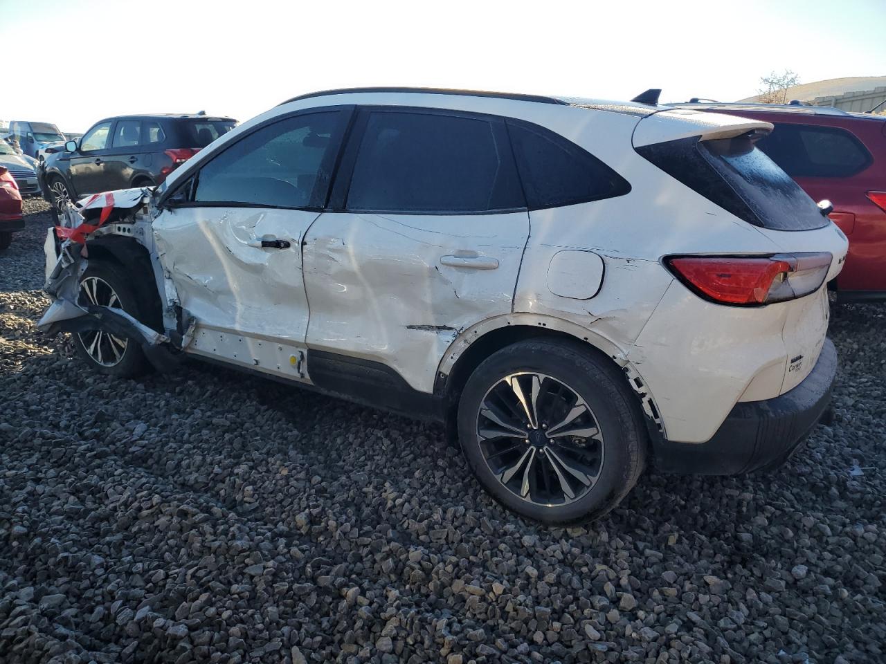 2022 Ford Escape VIN 1FMCU9H93NUC00701 Copart auction photo, all over damage thumbnail 2