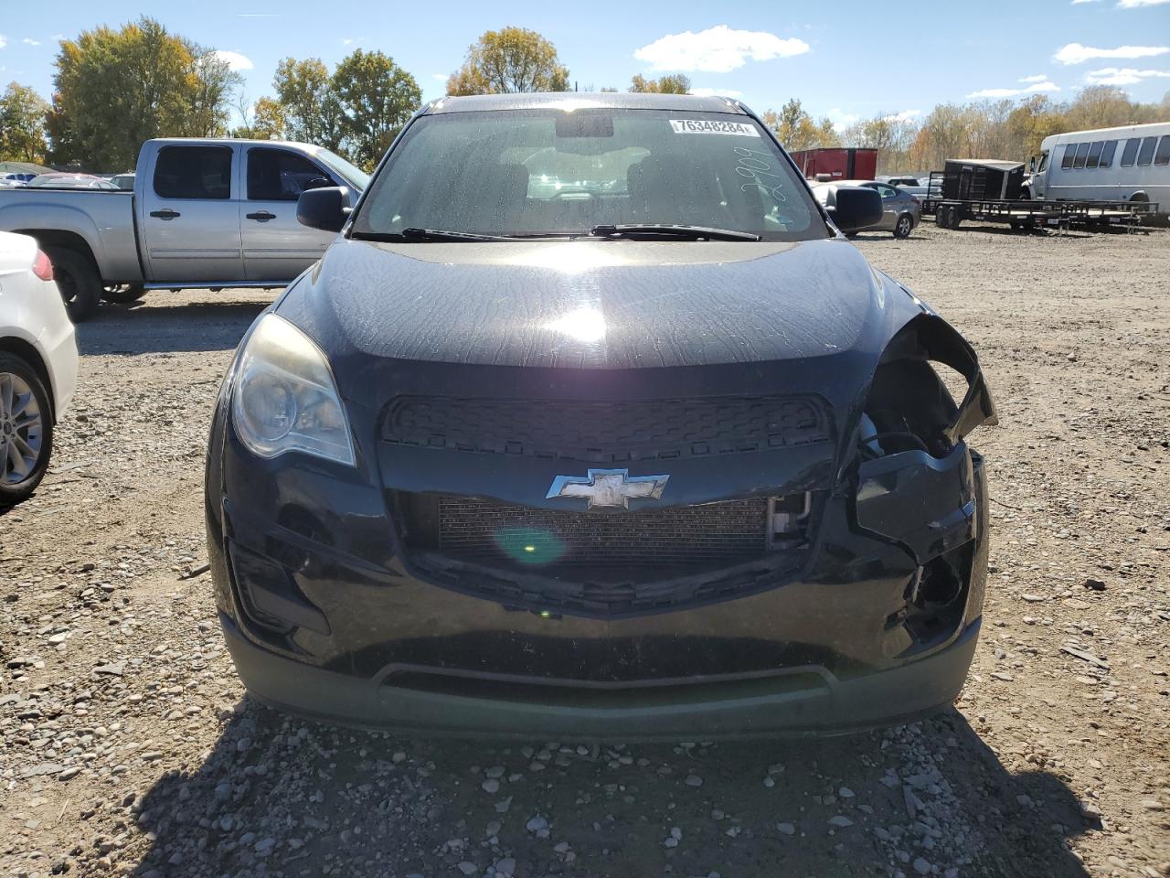 2015 Chevrolet Equinox VIN 2GNALLEK8F6388156 Copart auction photo, front end / side damage thumbnail 5