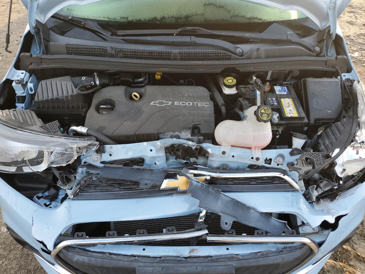 2016 Chevrolet Spark VIN KL8CD6SA5GC571818 Copart auction photo, front end damage thumbnail 13