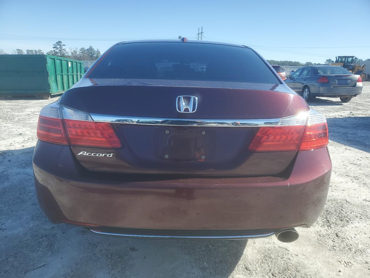 2013 Honda Accord VIN 1HGCR2F89DA135118 Copart auction photo, front end / side damage thumbnail 6