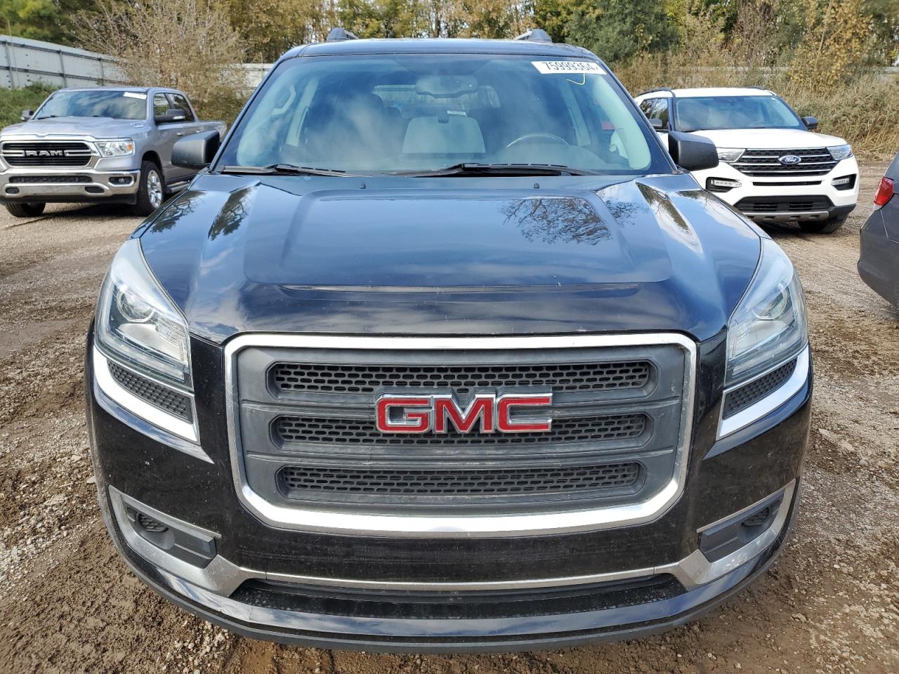 2016 GMC Acadia VIN 1GKKRPKD8GJ328718 Copart auction photo, rear end damage thumbnail 5