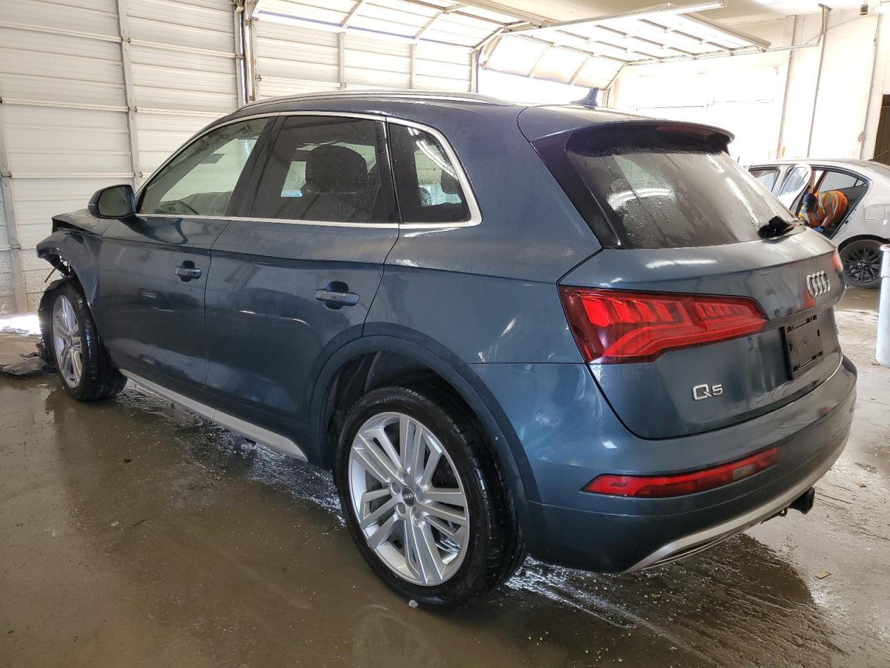 2018 Audi Q5 VIN WA1CNAFY4J2032399 Copart auction photo, front end / undercarriage damage thumbnail 2