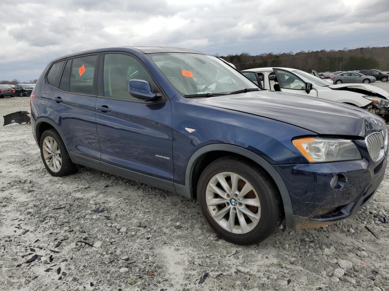 2013 BMW X3 VIN 5UXWX9C59D0A27884 Copart auction photo, mechanical / front end damage thumbnail 4