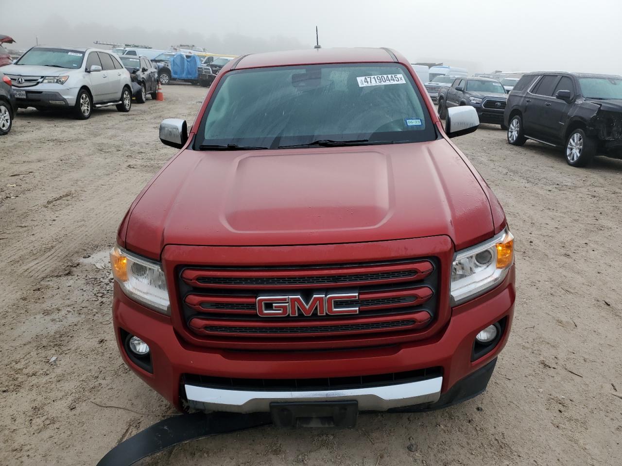 2016 GMC Canyon VIN 1GTG5DE39G1191139 Copart auction photo, side / undercarriage damage thumbnail 5