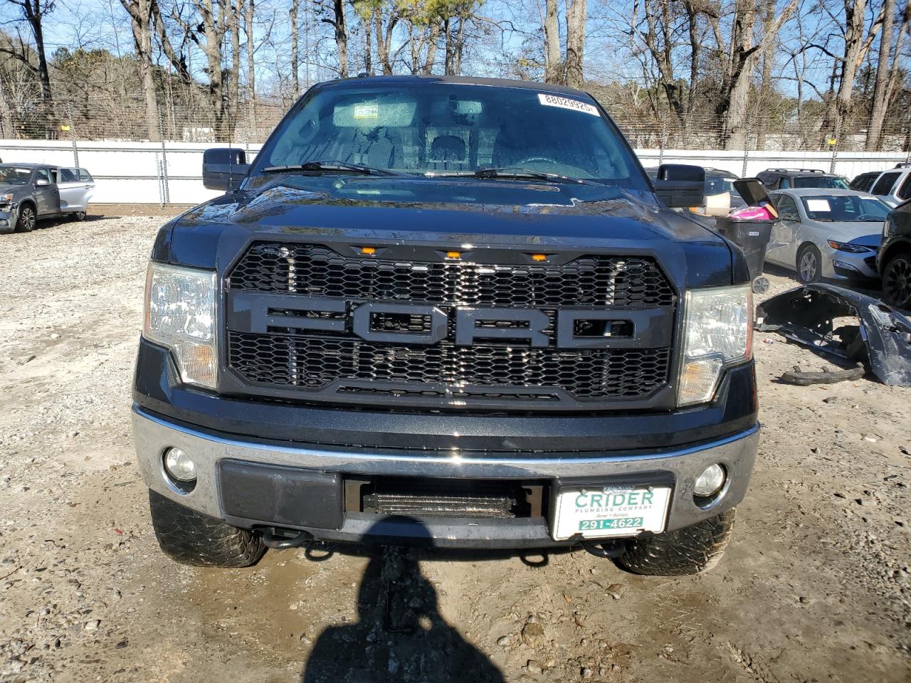 2011 Ford F-150 VIN 1FTFW1ET7BFB23795 Copart auction photo, top/roof damage thumbnail 5