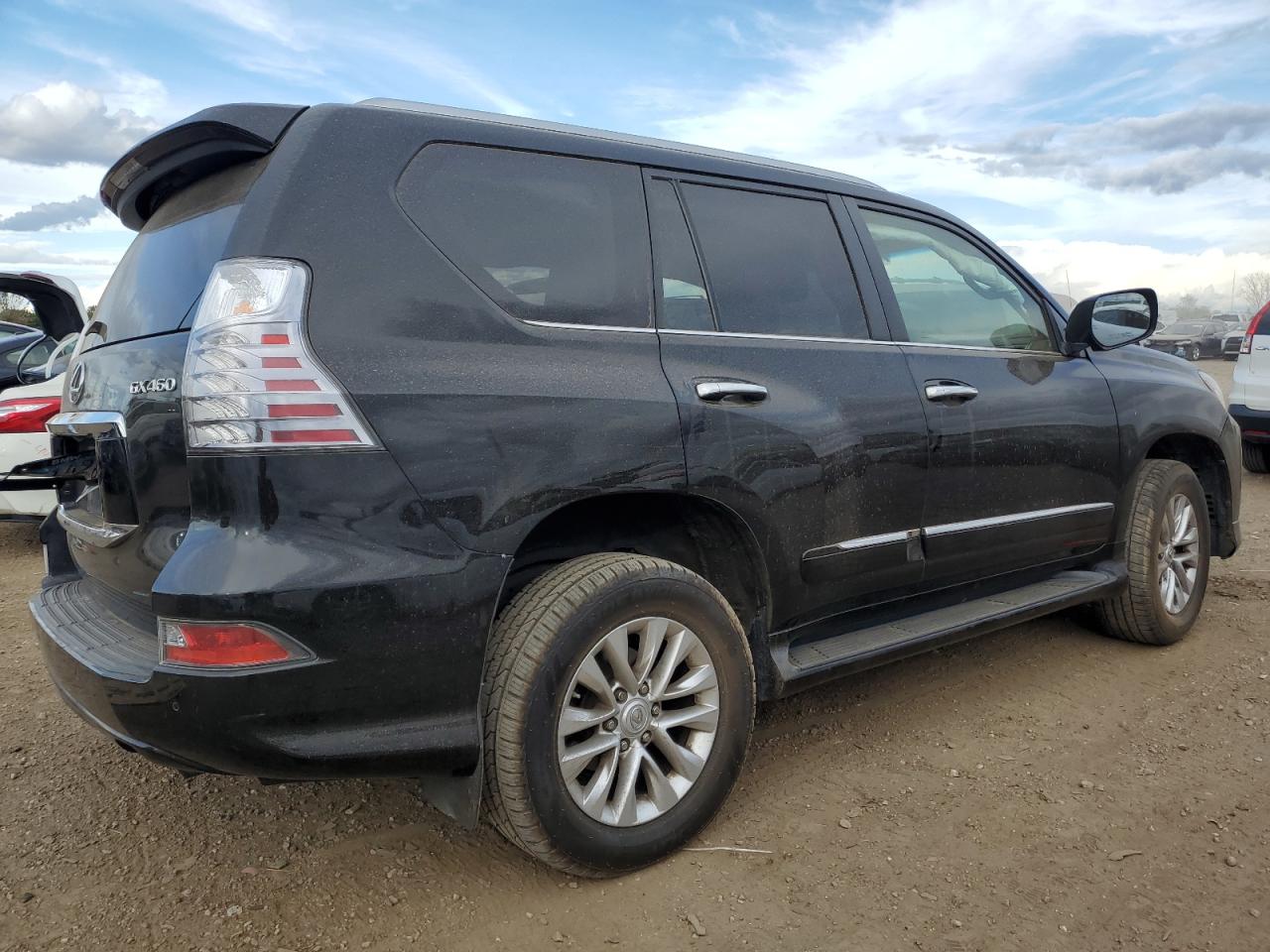 2014 Lexus GX VIN JTJBM7FX3E5088916 Copart auction photo, side damage thumbnail 3